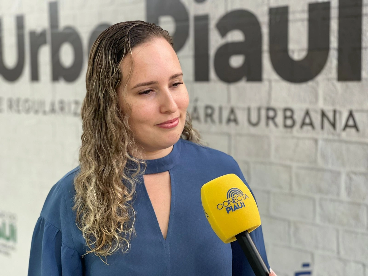 Carol Viveiros - Superintendente de Patrimônio Imobiliário do Piauí