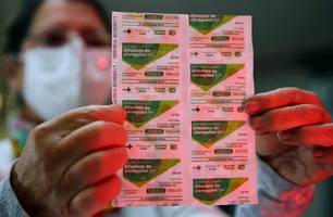 Cloroquina (Foto: Diego Vara/Reuters)