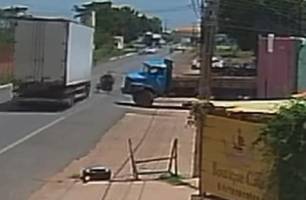 Dois homens ficam gravemente feridos em acidente com caminhão em Campo Maior (Foto: Reprodução)