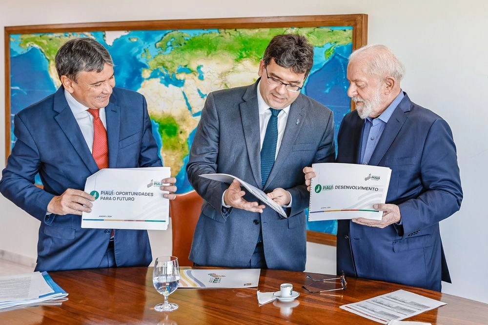 Em audiência com Lula, Rafael pede mais investimentos para o Piauí