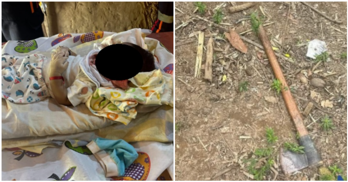 Mãe surta e mata bebê de 23 dias com golpes de machado no Maranhão