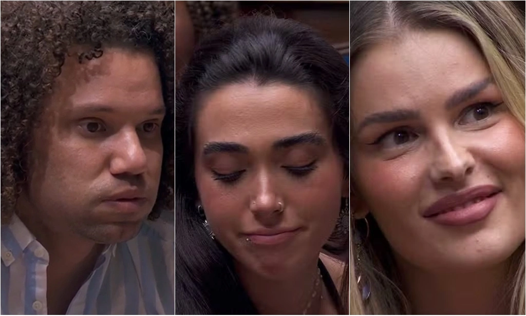 Maycon, Giovanna e Yasmin Brunet estão no primeiro paredão da edição