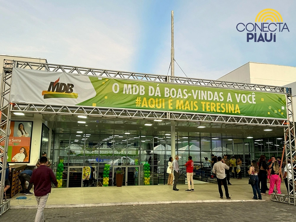 MDB realiza evento em Teresina para oficializar Paulo Márcio como vice de Fábio