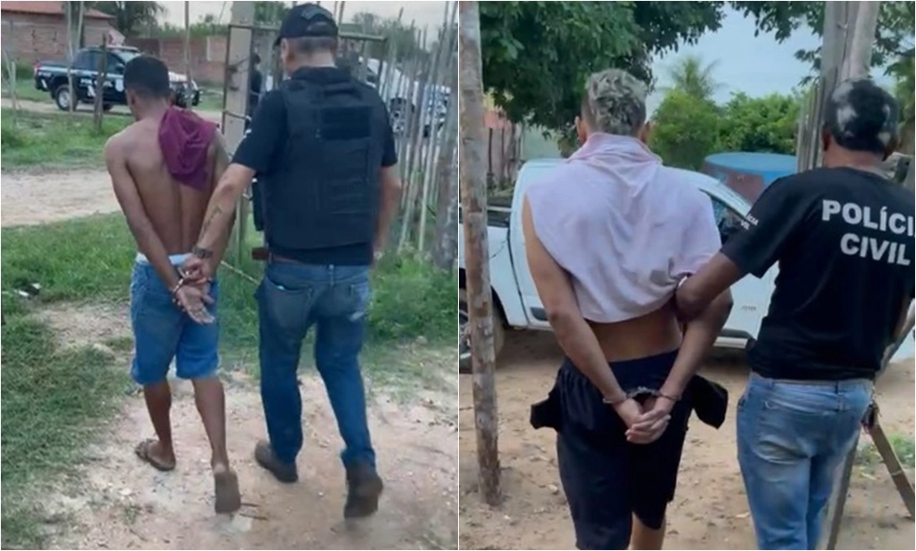 PC-PI prende dois integrantes de facção criminosa em Teresina
