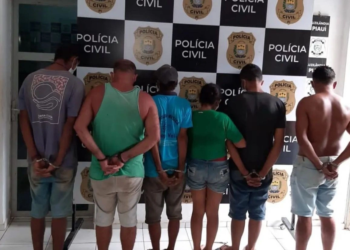Polícia Civil cumpre mandados e faz prisões em Luzilândia