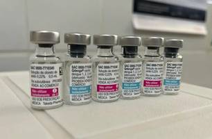 Primeiras doses da vacina do SUS contra dengue chegam ao Brasil (Foto: Rogério Vidmantas/Prefeitura de Dourados)