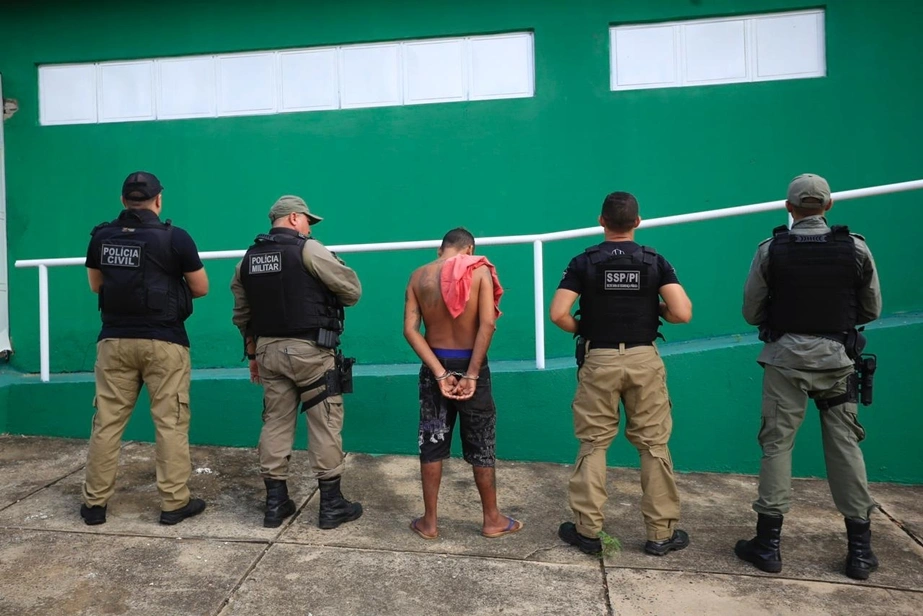 Prisão efetuada pela polícia