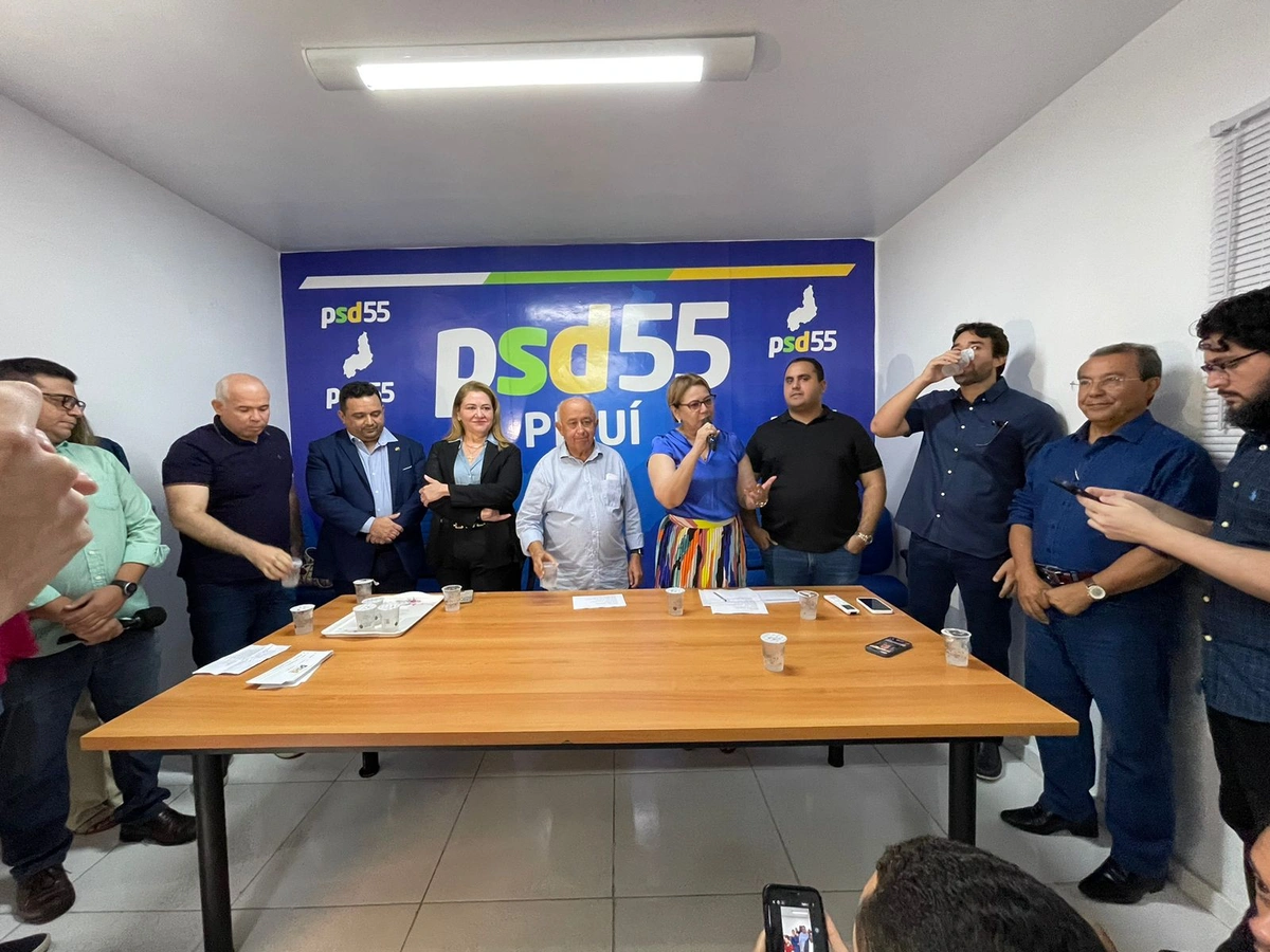 PSD reúne várias lideranças em evento de filiação na sede do partido em Teresina