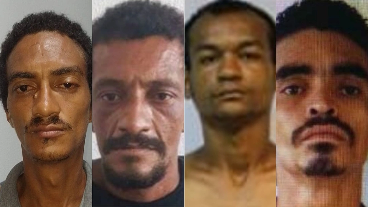 Suspeitos presos pela polícia