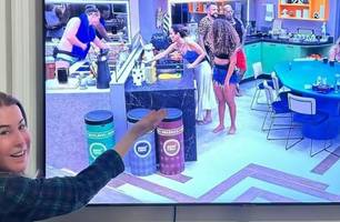 Zilu Godoi compartilha foto de Wanessa Camargo lavando louças no BBB 24 (Foto: Reprodução)