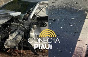 Acidente em Teresina (Foto: Conecta Piauí)