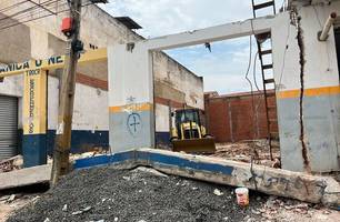 Adolescente tem perna amputada após parede de concreto cair sobre ele no Piauí (Foto: Reprodução)