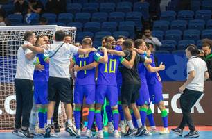 Brasil e Argentina se enfrentam na final da Copa do Mundo de Futsal 2024 (Foto: Leto Ribas/CBF)