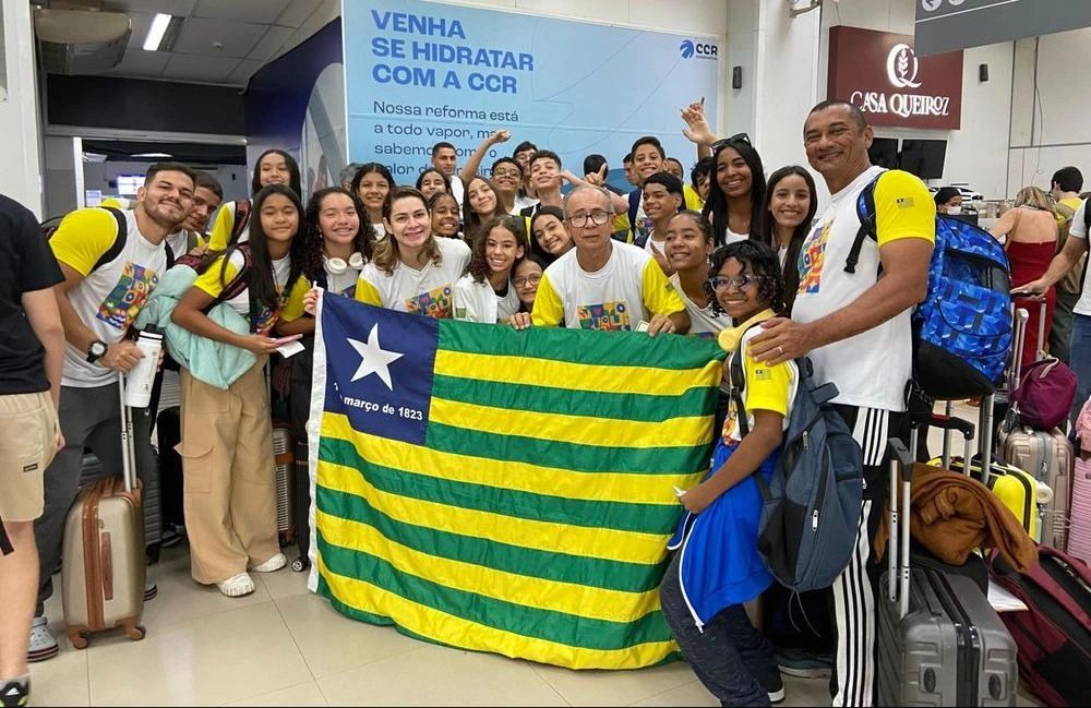 Delegação piauiense nos Jogos Escolares