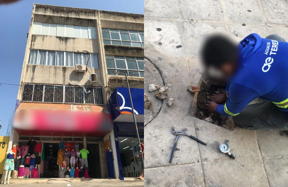 Denúncia: lojas estão há mais de 15 dias sem água no Centro de Teresina