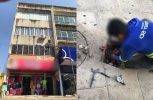 Denúncia: lojas estão há mais de 15 dias sem água no Centro de Teresina (Foto: Reprodução)