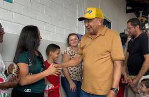 Dr. Pessoa vota na zona Sul de Teresina (Foto: Conecta Piauí)