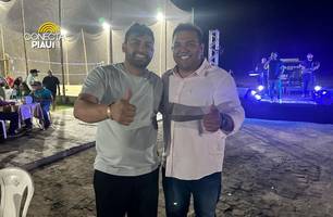 Draga Alana celebra aniversário em grande festa com lideranças políticas em THE (Foto: Conecta Piauí)