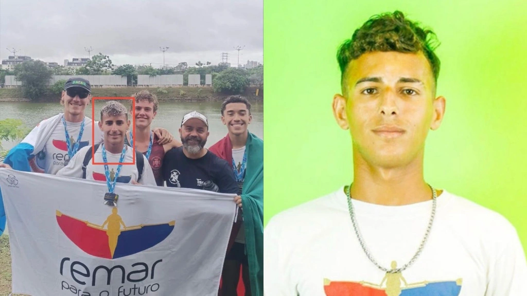 João Pedro Milgarejo, 17 anos, único sobrevivente do acidente