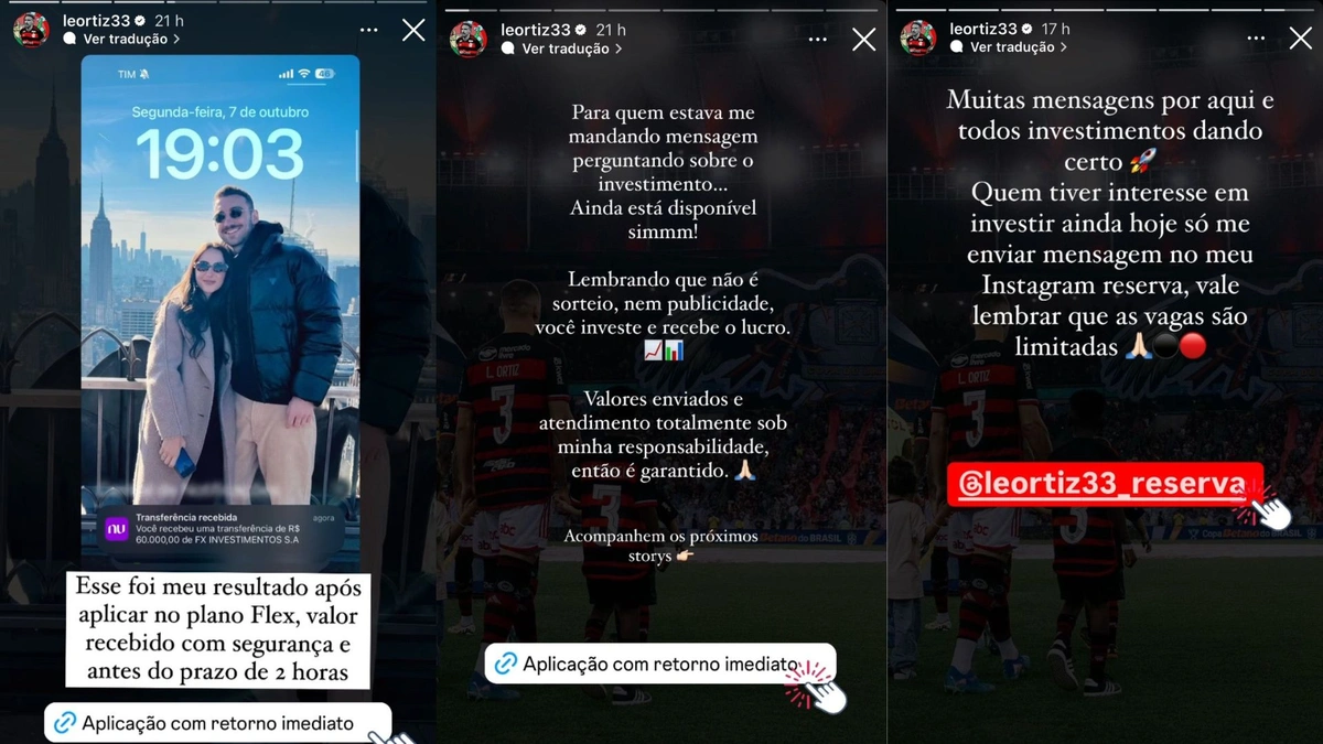 Publicação dos criminosos