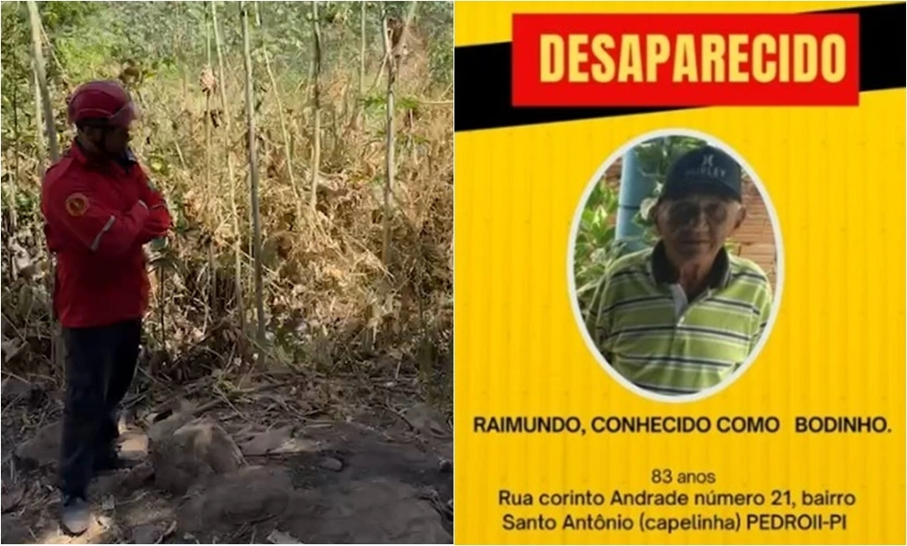 Raimundo estava desaparecido desde domingo (29)
