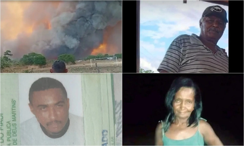 Saiba quem são as vítimas do incêndio que vitimou família na comunidade Santa Clara, próximo a Canto do Buriti