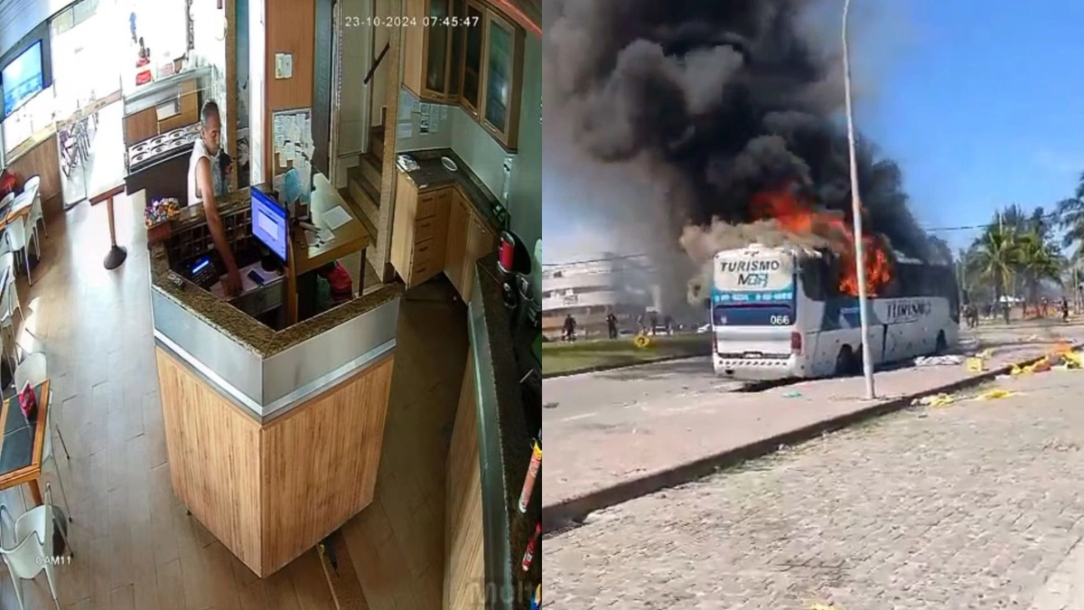 Torcedor do Pañarol furta celular e causa confusão generalizada no Rio de Janeiro