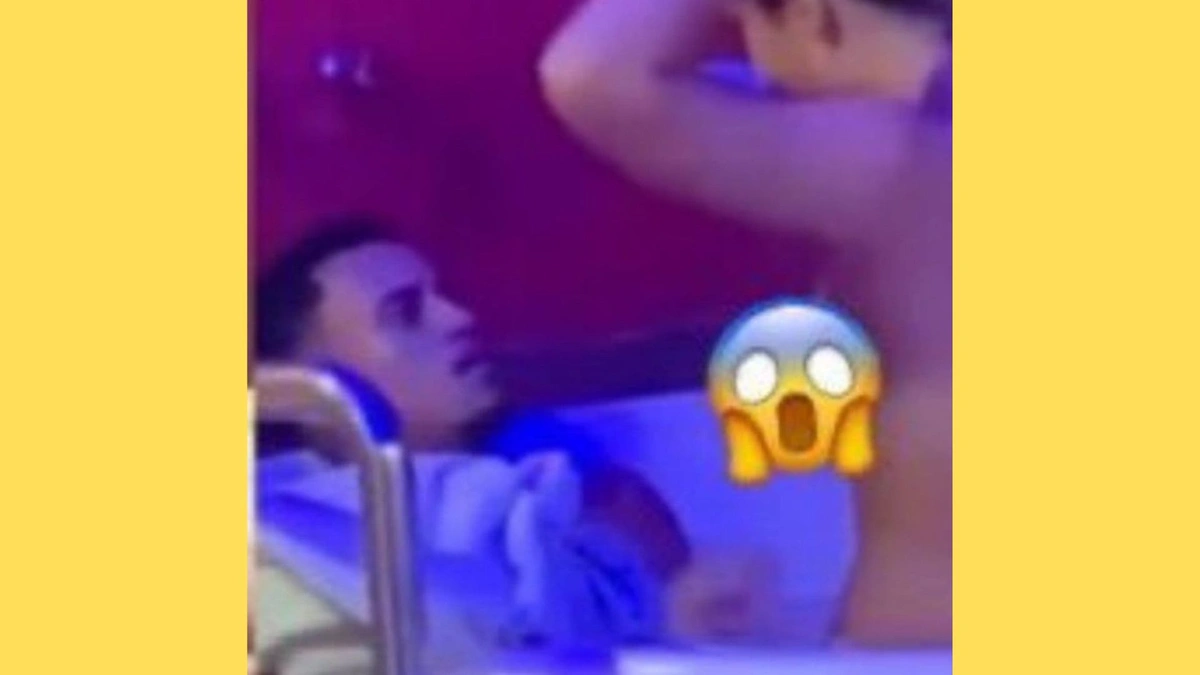 Trecho do vídeo publicado por Léo Dias