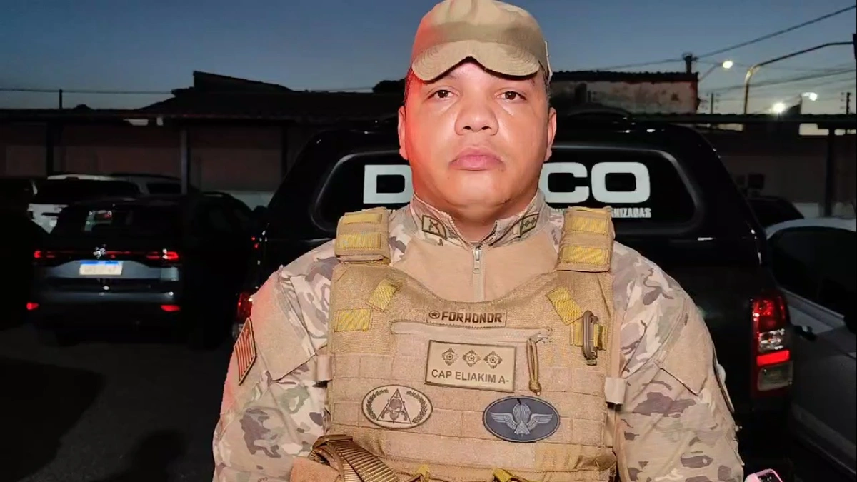 Capitão Eliakin, subcomandante do BEPI