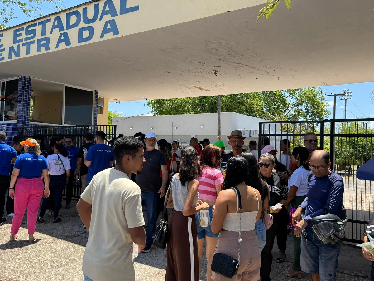 Estudantes no Enem 2024