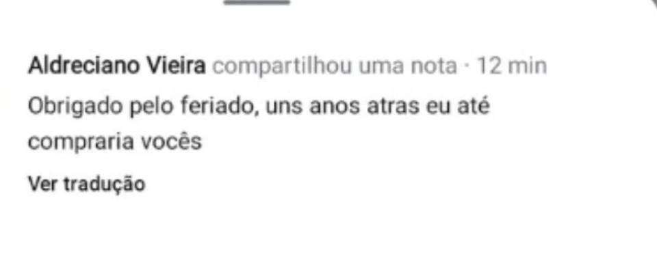 Fala do diretor