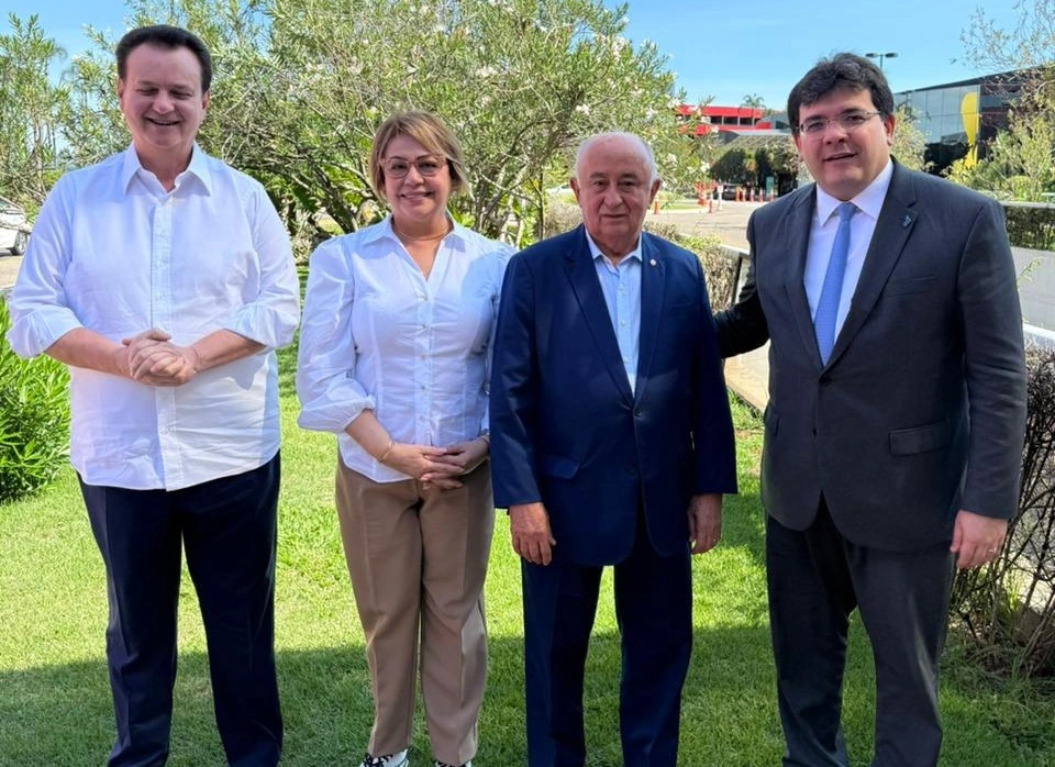 Governador Rafael Fonteles tem encontro com Kassab e acerta espaço do PSD