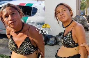 Grávida vai registrar boletim de ocorrência e termina presa em Teresina (Foto: Reprodução)