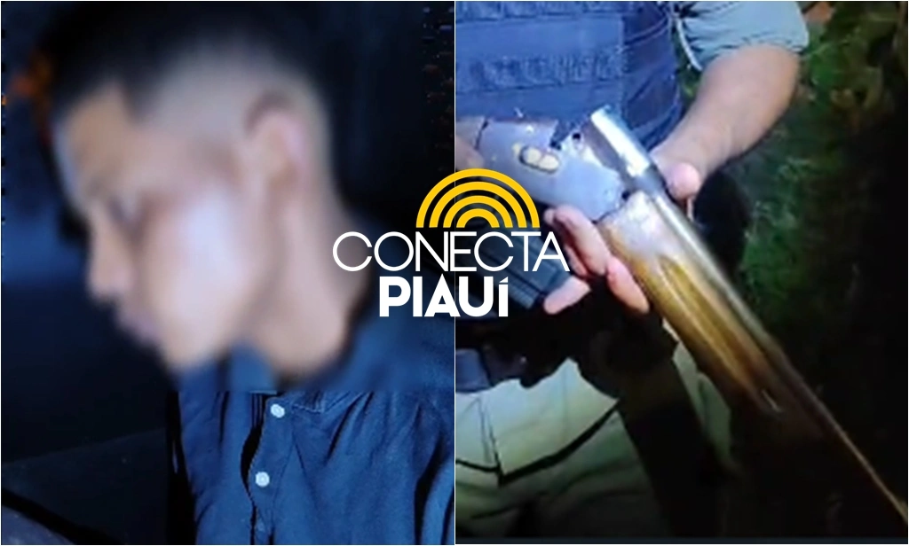 Jovem é preso com arma de fogo durante ação da PM em Demerval Lobão; outro fugiu