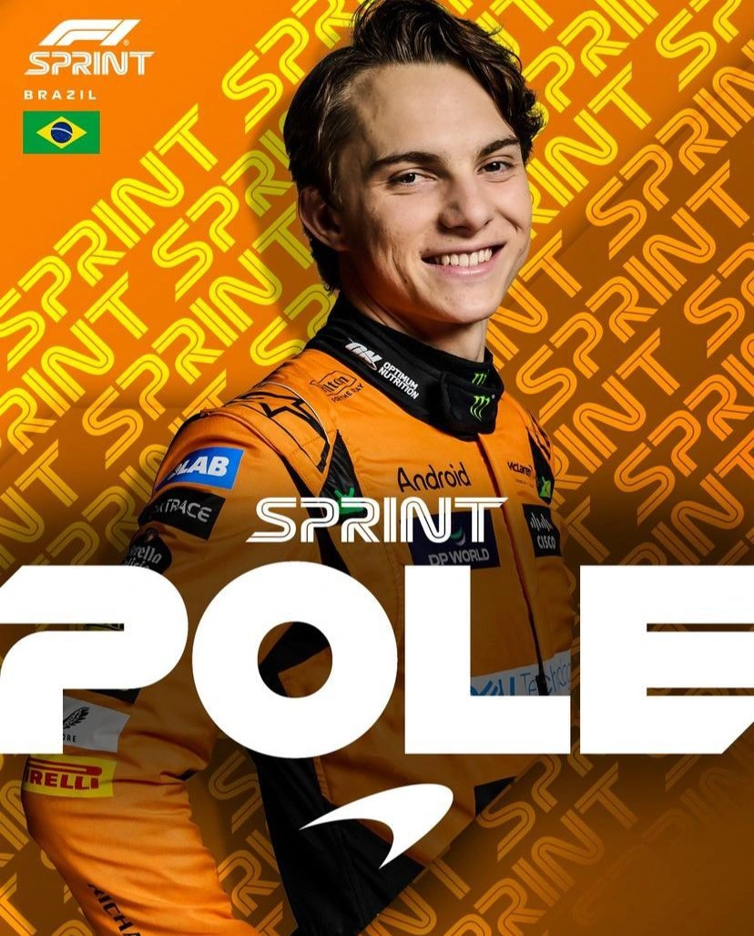 McLaren domina qualificação sprint do GP de São Paulo e põe Oscar Piastri na pole
