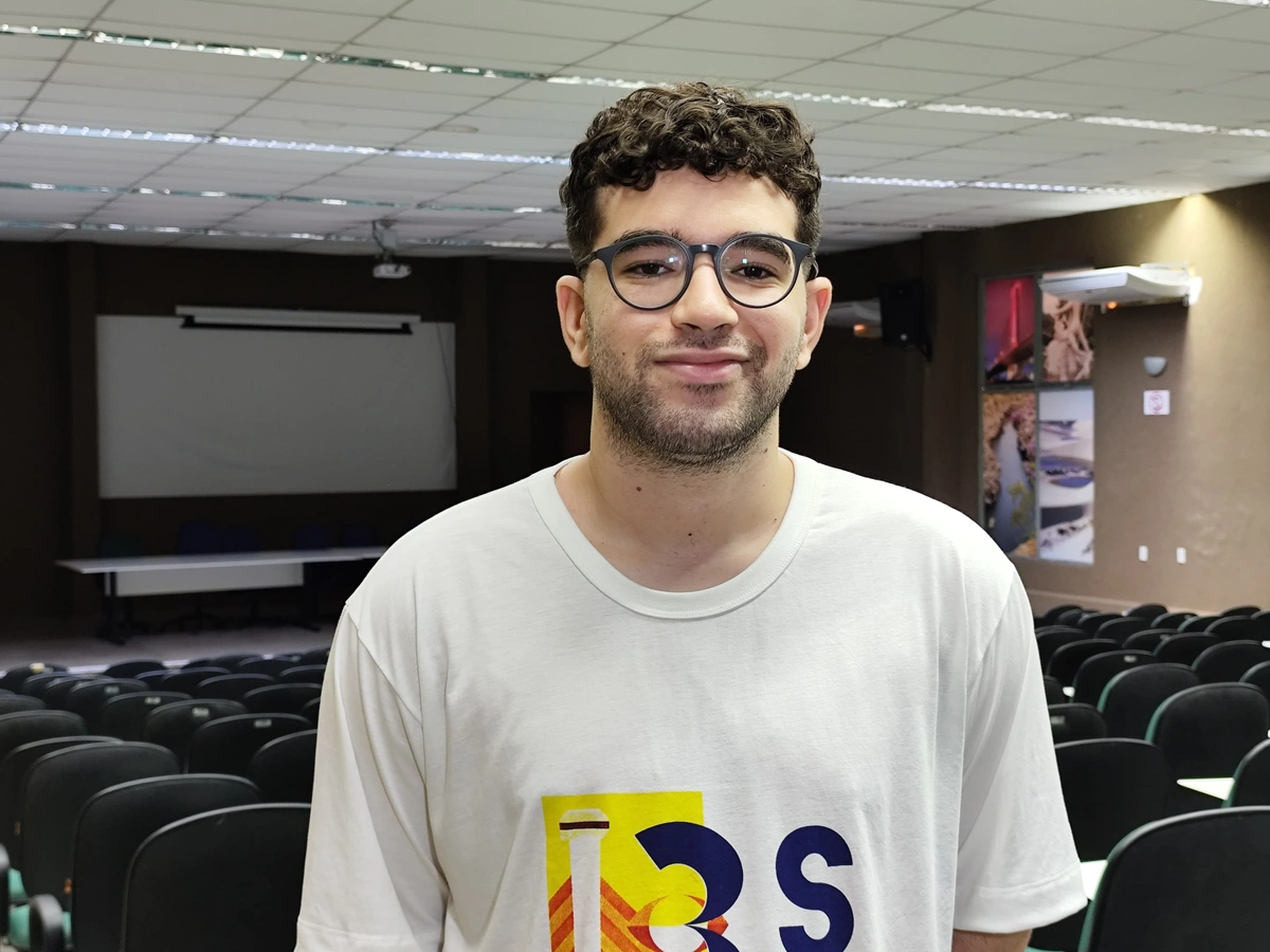 Pedro Henrique, coordenador discente da XIII Semana Científica da Psicologia da UESPI
