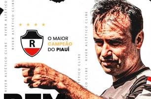 Sidney Moraes, técnico do River-PI (Foto: Reprodução)