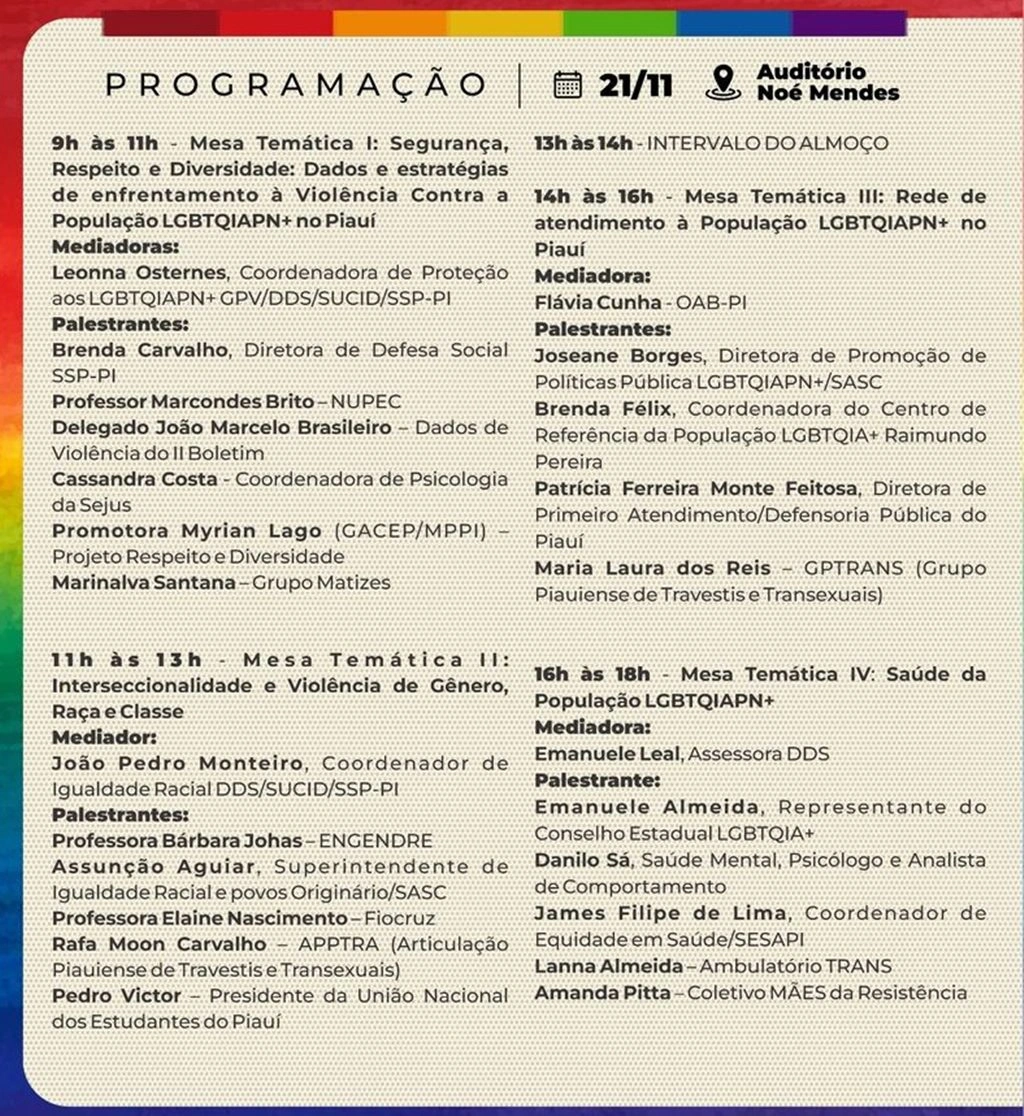 SSP e UFPI discutem estratégias de combate a violência contra população LGBTQIAPN+