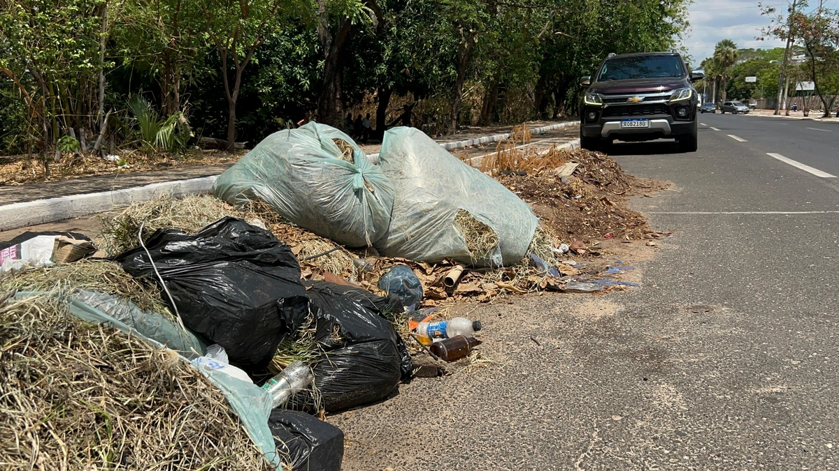 Transportadores denunciam lixo acumulado na av. Maranhão e pedem providências