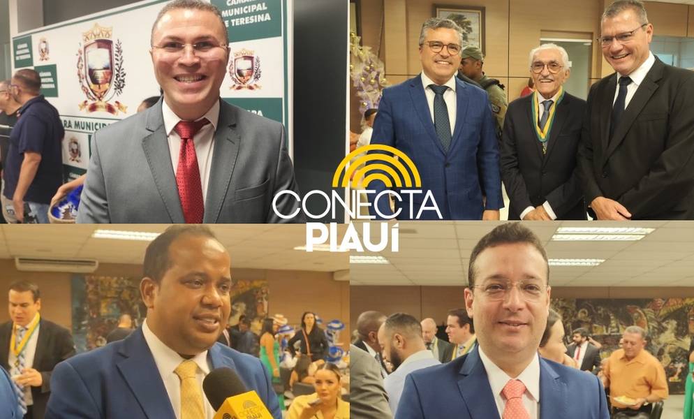 Vereadores entregam Medalha do Mérito Legislativo na Câmara de Teresina