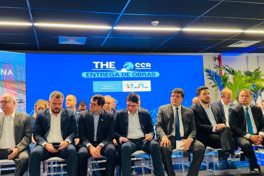 Aeroporto de Teresina recebe novas estruturas com investimento de R$ 166 milhões Aeroporto de Teresina recebe novas estruturas com investimento de R$ 166 milhões