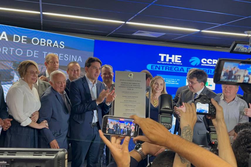 Aeroporto de Teresina recebe novas estruturas com investimento de R$ 166 milhões Aeroporto de Teresina recebe novas estruturas com investimento de R$ 166 milhões