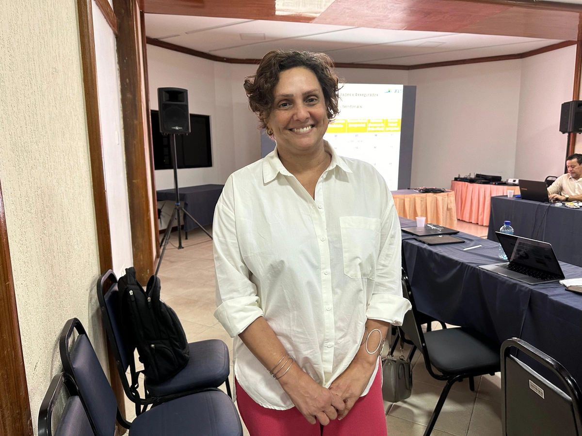 Camile Sahb Mesquita, representante do Ministério do Desenvolvimento Social (MDS)