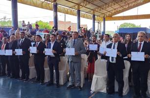 Cerimônia de Diplomação realizada nesta segunda-feira (16) (Foto: Conecta Piauí)