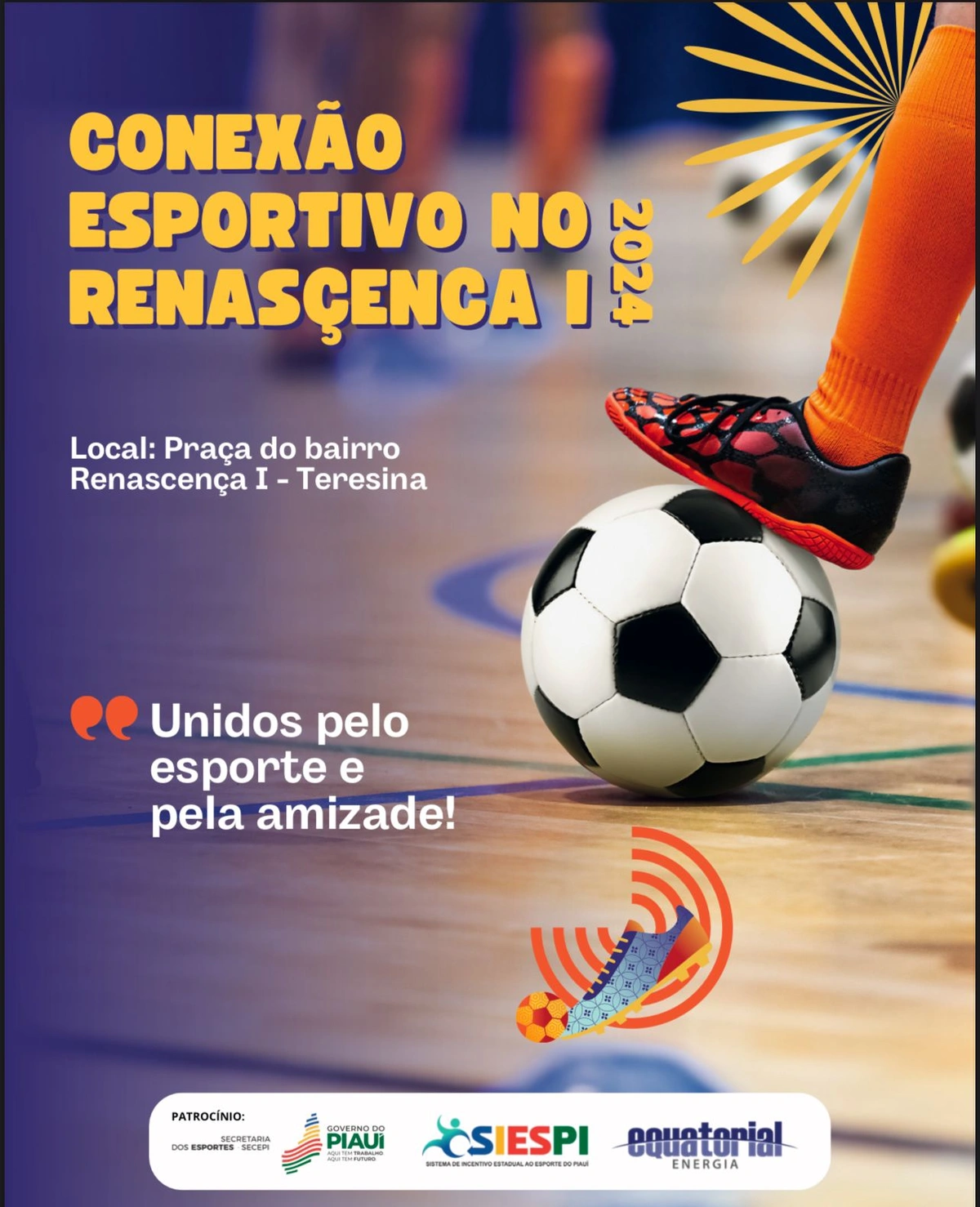 Conexão Esportivo promete movimentar o Renascença I, zona Sudeste de Teresina
