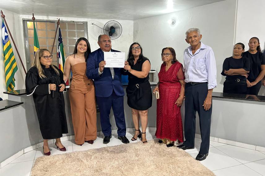 Diplomação dos eleitos em Lagoa do Piauí Diplomação dos eleitos em Lagoa do Piauí