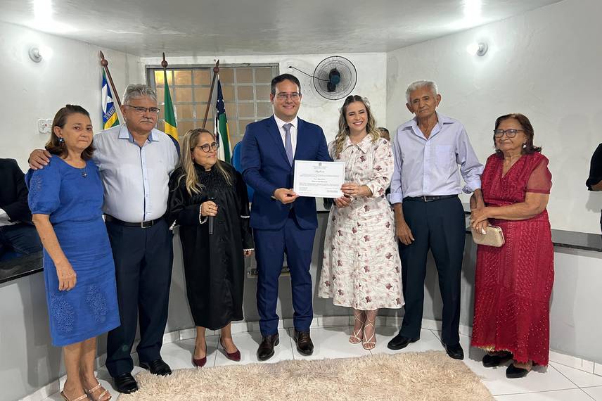 Diplomação dos eleitos em Lagoa do Piauí Diplomação dos eleitos em Lagoa do Piauí