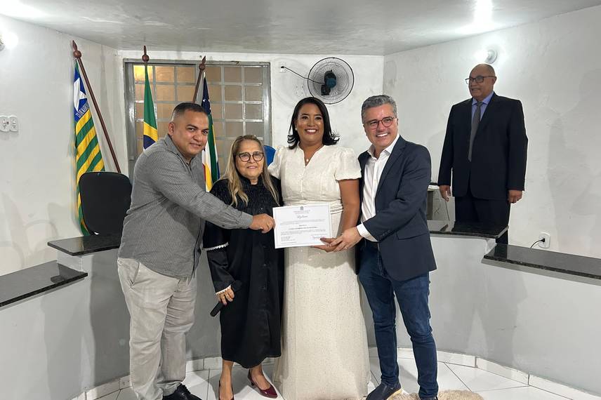 Diplomação dos eleitos em Lagoa do Piauí Diplomação dos eleitos em Lagoa do Piauí