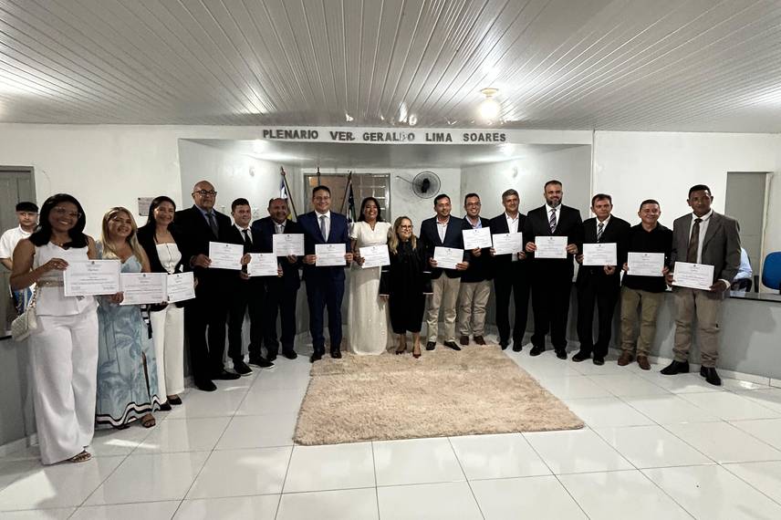 Diplomação dos eleitos em Lagoa do Piauí Diplomação dos eleitos em Lagoa do Piauí