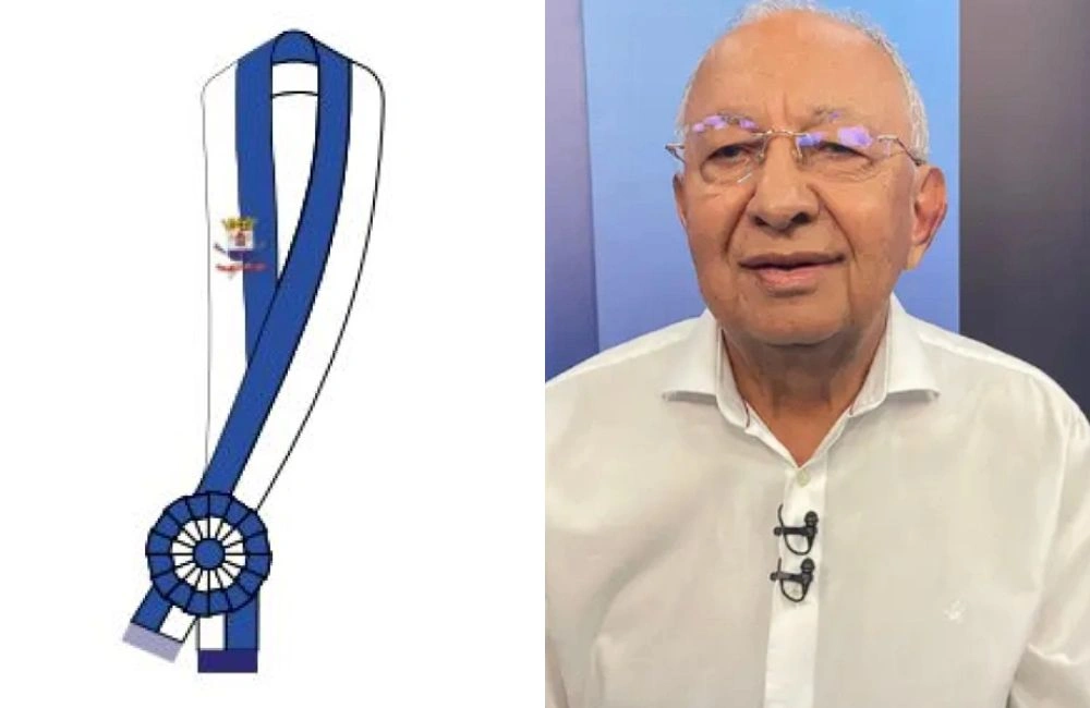 Dr. Pessoa institui faixa 'prefeital' para Silvio Mendes usar durante posse